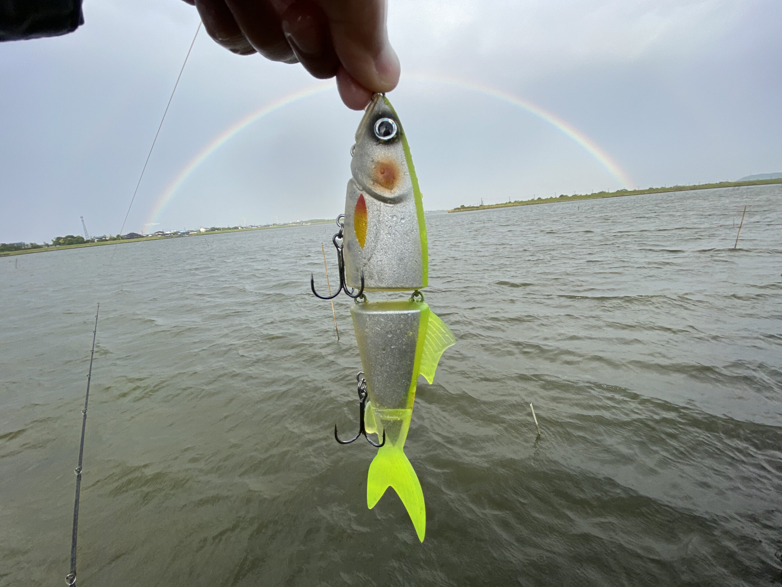 21年5月1日 霞水系釣果記録 雨上がりに虹が アユクローン ボラコンで大物getなるか Rsaの釣りバカ日記